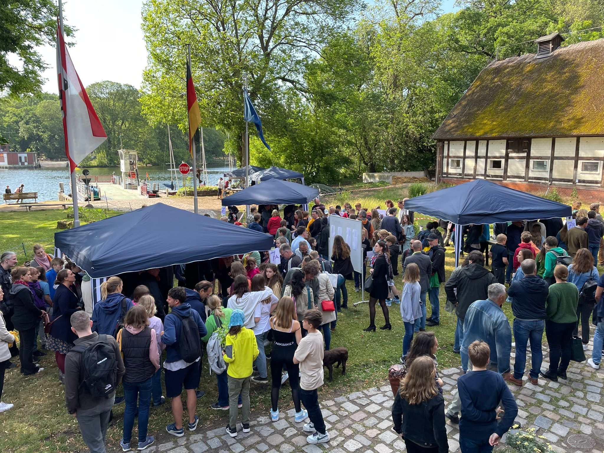 Begrüßung des kommenden 7. Jahrgangs